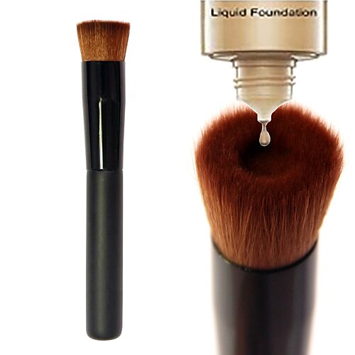 

Concave Liquid Foundation Brush BB Cream Single Makeup Brushes Professional Beauty Tools Pincel