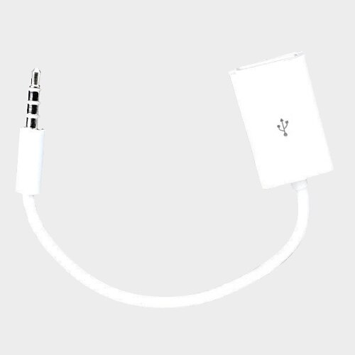 12V USB Nainen 3.5mm plug Autohifi MP3-kaapeli 15cm