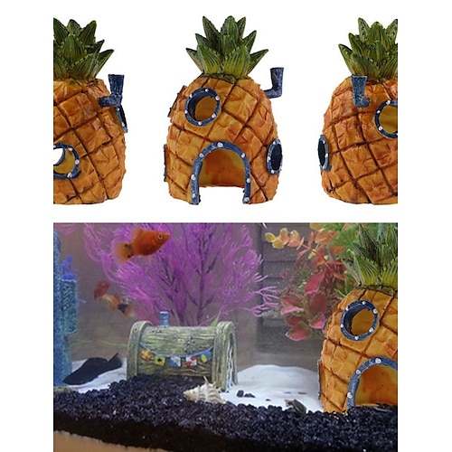 

Fish Tank Aquarium Decoration Ornament Tubes & Tunnels Castle Non-toxic & Tasteless Resin 1377 cm