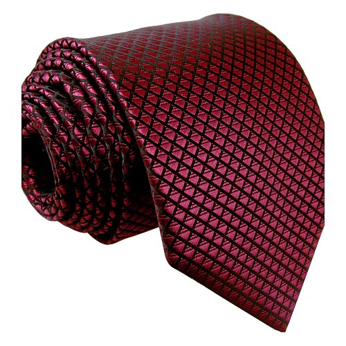 

Men's Ties Neckties Basic / Party / Work Basic Jacquard / Solid Colored Formal Business