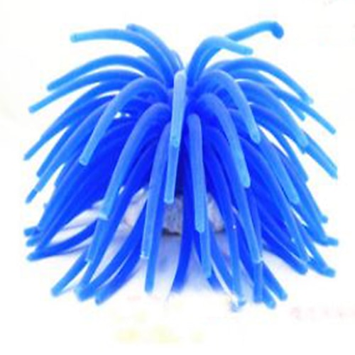 

Fish Tank Aquarium Decoration Coral Jellyfish Non-toxic & Tasteless Silicone 1 pc