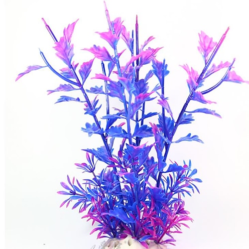 

Fish Tank Aquarium Decoration Waterplant Non-toxic & Tasteless Plastic