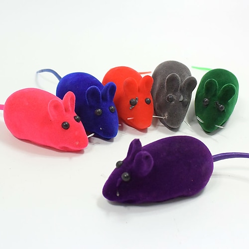 

Chew Toy Interactive Squeaking Toy Mouse Toy Mice & Animal Toy Interactive Cat Toys Fun Cat Toys Cat Toy Dog Toy 1 Piece Squeak / Squeaking Mouse Rubber Gift Pet Toy Pet Play