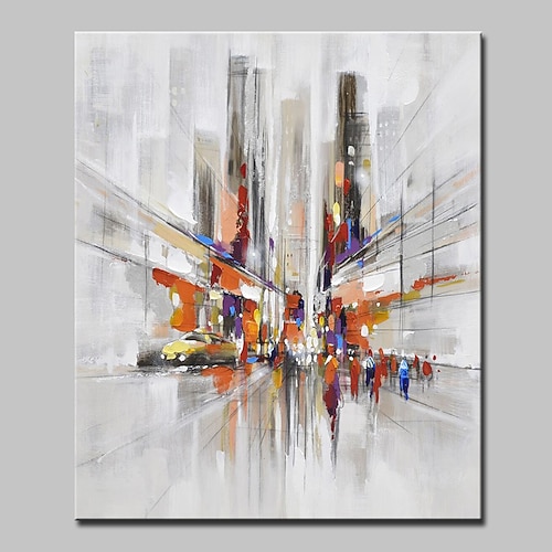 

Handmade Oil Painting Canvas Wall Art Decoration Abstract Landscape for Home Decor Rolled Frameless Unstretched Painting