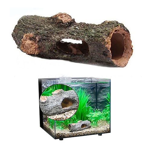 

Arrival Aquarium Ornament Hollow Hole Log Tree Tunnel Cave Fish Tank Decoration