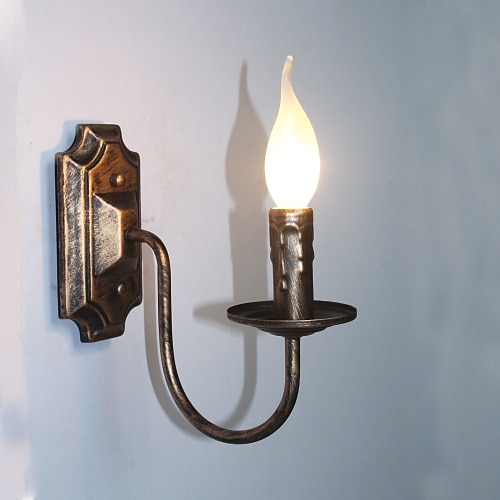 

Rustic / Lodge Retro Traditional / Classic Wall Lamps & Sconces Metal Wall Light 110-120V 220-240V 45 W / E14 / E12