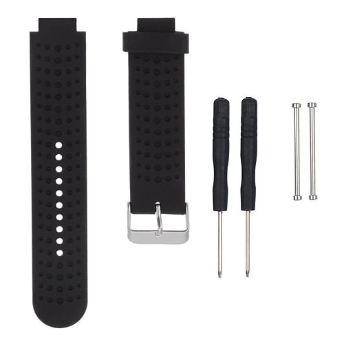

1 pcs Smart Watch Band for Garmin Forerunner 735 Forerunner 630 Forerunner 620 Forerunner 235 Forerunner 230 Silicone Smartwatch Strap Soft Breathable Sport Band Replacement Wristband