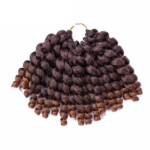 

Trecce per capelli a crochet Colpi di primavera Trecce a scatola Capelli sintetici Corto Capelli intrecciati 20 radici / confezione 1 pz / pacco