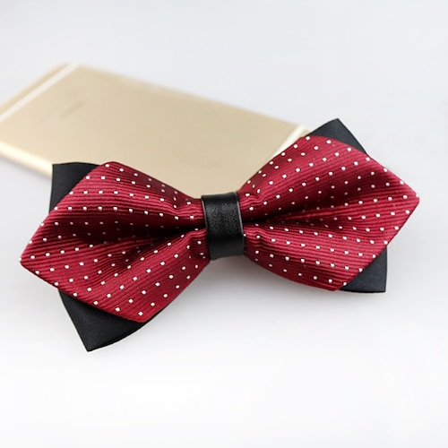 

Men's Bow Tie Neckties Basic / Party / Work Jacquard Formal Party Evening