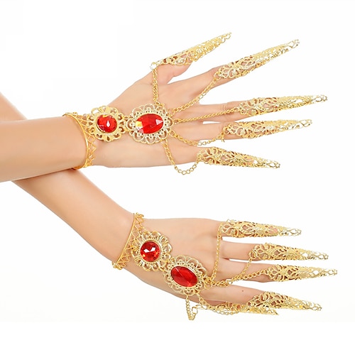 

Belly Dance Dance Glove Women's Performance Metal Bracelets