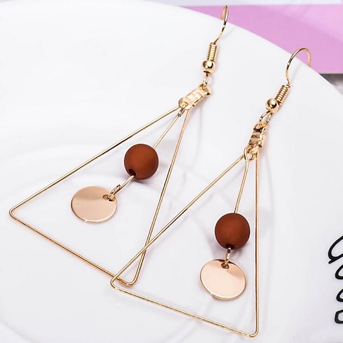 

Drop Earrings Dangle Earrings For Women's Daily Alloy Geometrical