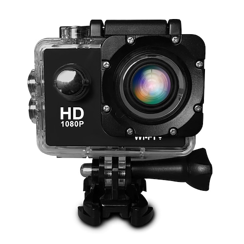 SJ4000 Actiecamera / Sportcamera GoPro vlogging WiFi / Verstelbaar / Groothoek 32 GB 30fps 20 mp 4608 x 3456 Pixel Duiken / Skiën / Radiografisch Bestuurbaar CMOS H.264 Enkele opname / Burstmodus