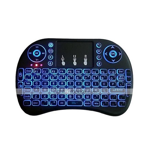 Air Mouse / Teclado Mini inalámbrica de 2,4 GHz Inalámbrico Air Mouse / Teclado Para Linux / Android / Windows