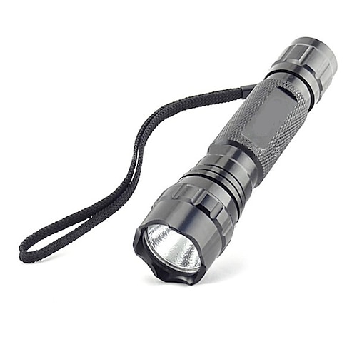 

LED Flashlights / Torch 1000 lm LED - 1 Emitters 3 Mode Nonslip grip Super Light Camping / Hiking / Caving Everyday Use Cycling / Bike / Aluminum Alloy / IPX-4