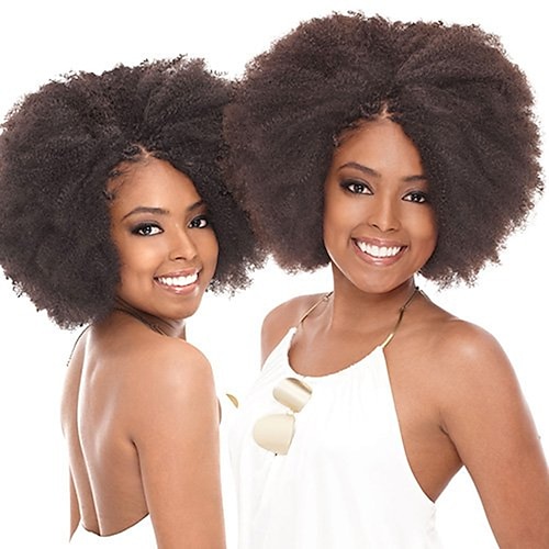 

Braiding Hair Afro Afro Kinky Braids / Hair Accessory / Human Hair Extensions 100% kanekalon hair / Kanekalon 10 roots / pack Hair Braids Daily