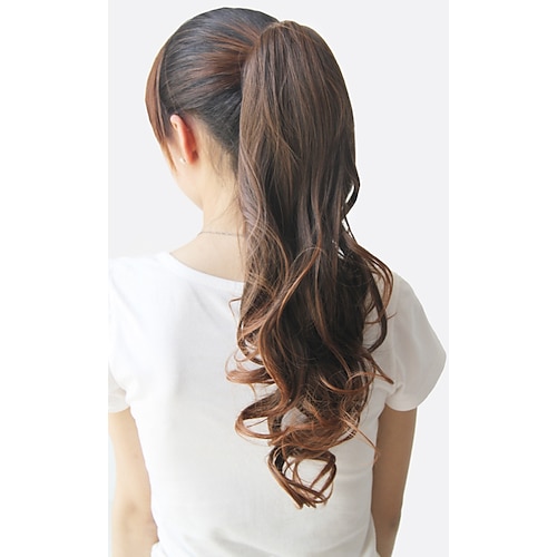 

Ponytails Bear Claw / Jaw Clip Synthetic Hair Hair Piece Hair Extension Curly