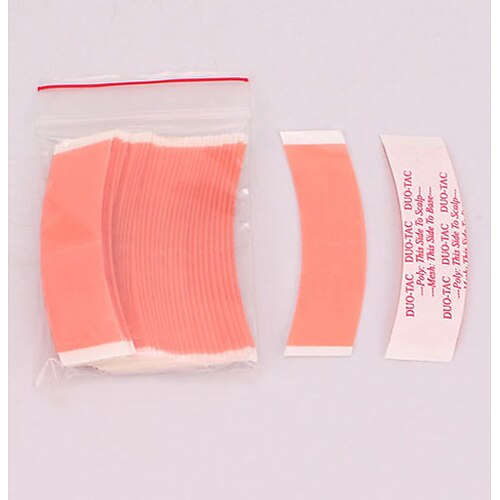 

Wig Accessories Human Hair Wig Adhesive Glue Adhesive Tapes 31 pcs Daily Classic Pink