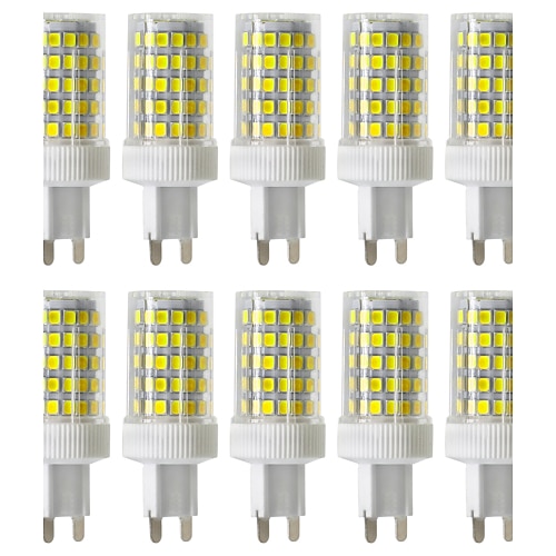 

10pcs 10 W LED Bi-pin Lights 900-1000 lm G9 T 86 LED Beads SMD 2835 Dimmable Warm White Cold White Natural White 220-240 V / 10 pcs
