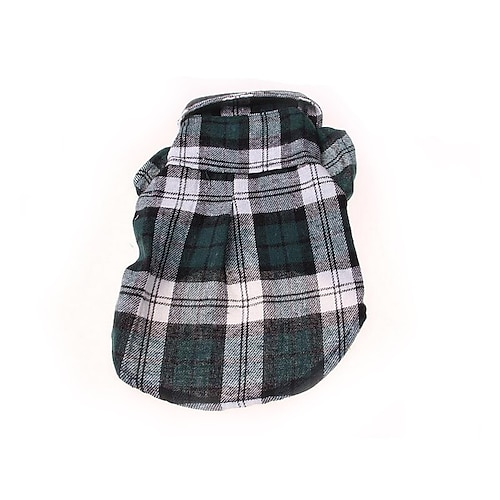 

Hund T-shirt Plaid / Karomuster Lässig / Alltäglich Hundekleidung Welpenkleidung Hunde-Outfits Rot Blau Grün Kostüm für Mädchen und Jungen Hund Baumwolle XS S M L XL