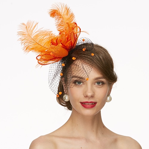 

Net Kentucky Derby Hat / Fascinators / Hats with 1 Piece Wedding / Special Occasion / Horse Race Headpiece