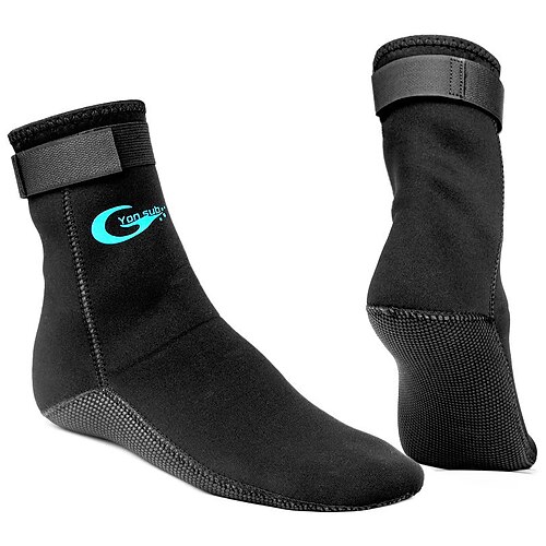 

Men's Women's Water Socks Neoprene Socks 3mm Neoprene Anti-Slip Thermal Warm Durable Swim Shoes for Diving Surfing Snorkeling Scuba Kayaking