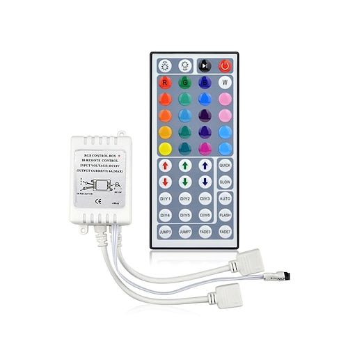 

1pc Remote-Controlled RGB Controller Indoor