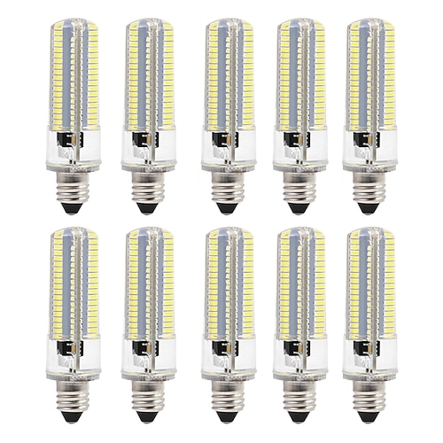 

10pcs 8 W LED Corn Lights 700 lm E12 E12 / E14 E17 152 LED Beads SMD 3014 Dimmable Warm White White 220 V 110 V