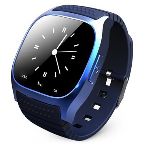 m26 bluetooth handled smartwatch vattentät smartwatch call musikpedometer fitness tracker för android smartphone