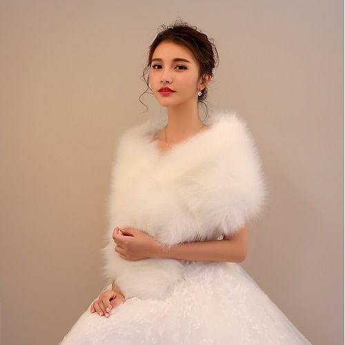 

Capelets Faux Fur Wedding / Party / Evening Women's Wrap With