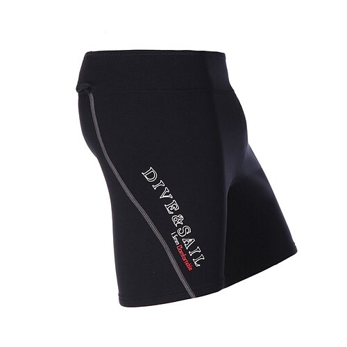 

Dive&Sail Men's Wetsuit Shorts 1.5mm Neoprene Bottoms Thermal Warm Quick Dry High Elasticity Swimming Diving Surfing Scuba Solid Colored Summer