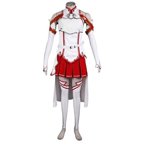 

Inspired by SAO Alicization Yuuki Asuna Anime Cosplay Costumes Japanese Cosplay Suits Patchwork Blouse Skirt Sleeves For Women's / Waist Accessory / More Accessories / Strap / Waist Accessory