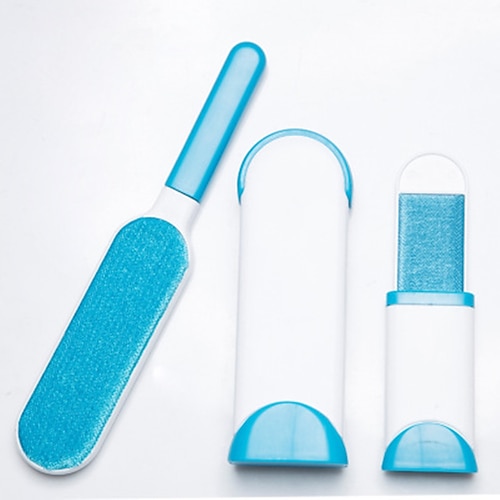 

Cat Dog Cleaning Hair Removal Product ABS Brush Travel Pet Grooming Supplies Blue