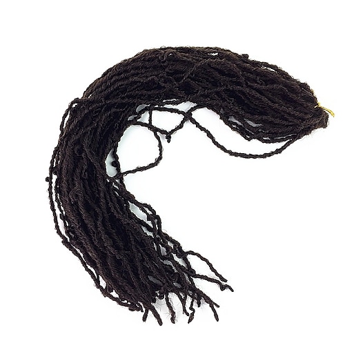 

Faux Locs Dreadlocks Boom Twists Box Braids Synthetic Hair Medium Length Braiding Hair One-piece Suit 80 roots / pack 20 Roots / Pack
