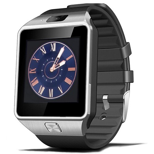 DZ09 Smart Watch with Camera BT 4.0 Fitness Tracker Support Notify Compatible SAMSUNG/SONY Android Phones & IPhone