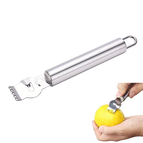 

Fruit Peelers Zester Grater Stainless Steel Lemon Orange Lime Zest Kitchen Tool