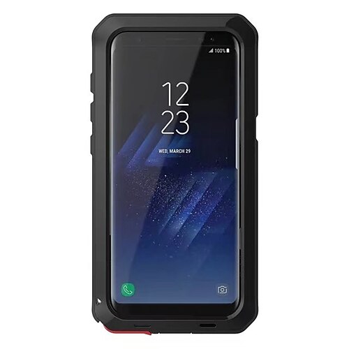 

Handy Hülle Handyhüllen Für Samsung Galaxy S8 Plus S8 S7 Kante S7 S6 Kante plus S6 Kante S6 S5 Ganzkörper-Gehäuse Stoßresistent Rüstung Hart Metall