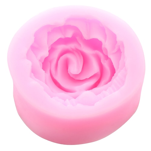 muffa della torta del silicone del piccolo fiore rosa attrezzi fondenti di sugarcraft
