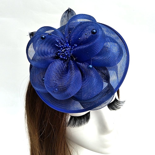 

Feather / Net Fascinators / Flowers / Hats with Feathers / Fur / Floral 1PC Wedding / Special Occasion / Horse Race Headpiece