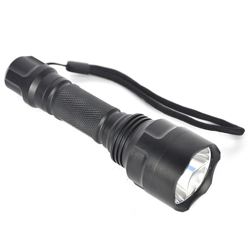 

LED Flashlights / Torch Handheld Flashlights / Torch 5000 lm LED 1 Emitters 3 Mode Anti-Shock Easy Carrying Wearproof Camping / Hiking / Caving Diving / Boating Hunting Black