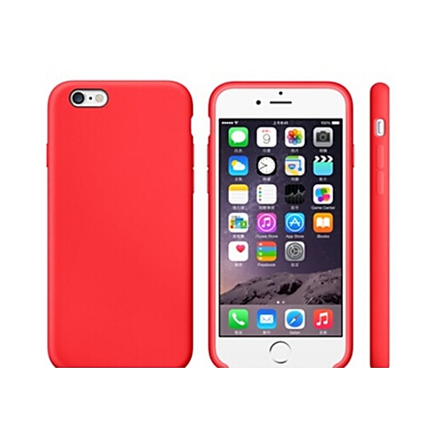 

Phone Case For Apple Back Cover iPhone XR iPhone XS iPhone XS Max iPhone 8 Plus iPhone 8 iPhone 7 Plus iPhone 7 iPhone 6s Plus iPhone 6s iPhone 6 Plus Shockproof Ultra-thin Solid Colored Soft TPU