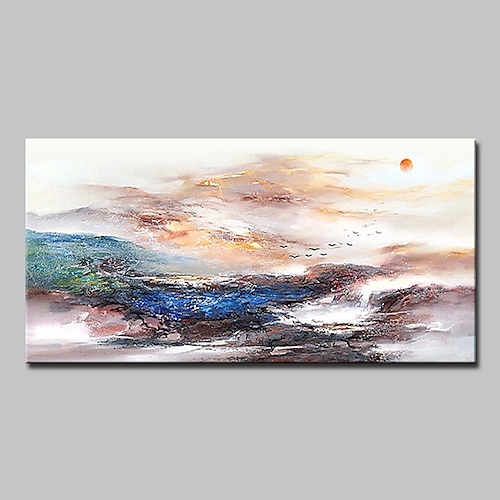 

Oil Painting Hand Painted Horizontal Abstract Landscape Classic Modern Stretched Canvas