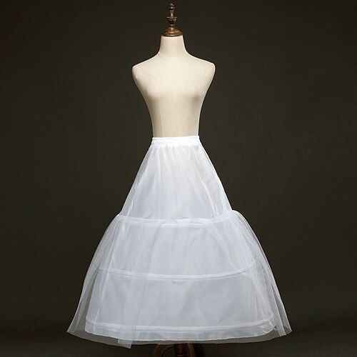 Wedding / Special Occasion / Party / Evening Slips Nylon / Tulle Floor-length A-Line Slip / Classic & Timeless with