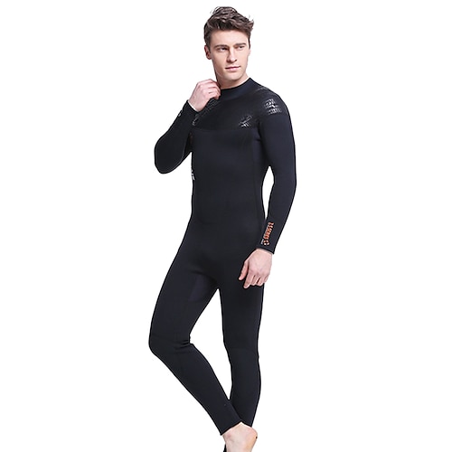 

Dive&Sail Men's Full Wetsuit 5mm SCR Neoprene Diving Suit Thermal Warm UPF50 Anatomic Design High Elasticity Long Sleeve Back Zip - Swimming Diving Surfing Scuba Solid Color Spring Summer Autumn