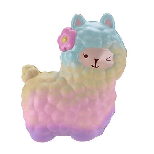 

Squishies Squeeze Toy / Sensory Toy Jumbo Squishies Stress Reliever 1 pcs Sheep Deer Stress and Anxiety Relief Slow Rising Poly urethane For Boy Girl Adults'