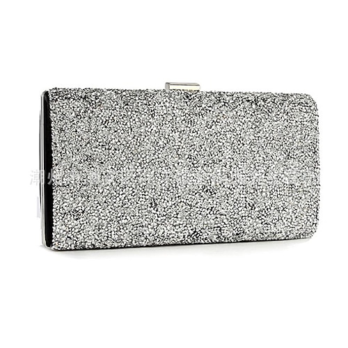 Women's Evening Bag Alloy Daily Date Sequin Glitter Shine Silver