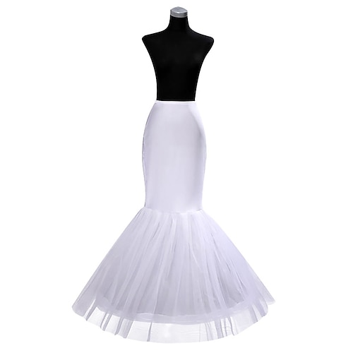 

Wedding / Event / Party Slips POLY Gown Length Shaping Slips / Long with Pleats
