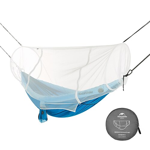 

Naturehike Mosquitero Al aire libre Ligero Mini Profesional Malla Transpirable para 2 Personas Camping Blanco / Dos maneras de usar