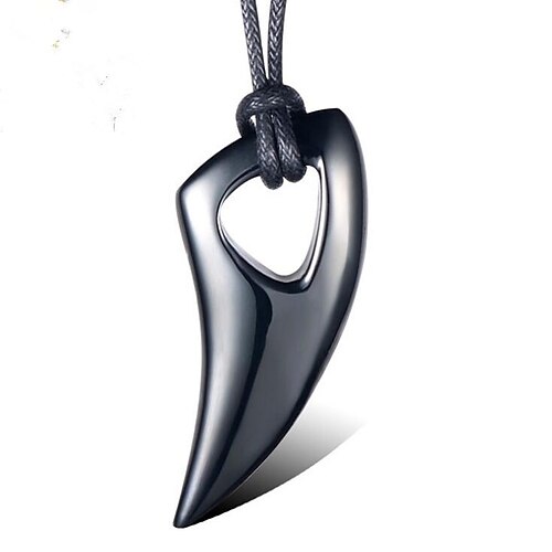 

1 set Pendant Necklace For Men's Party / Evening Daily Horns Stylish Creative
