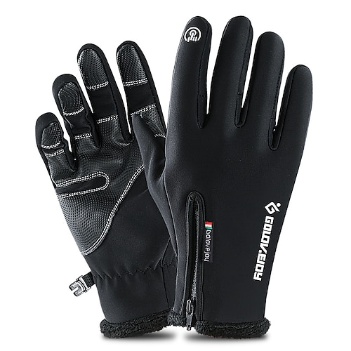 

Winter Gloves Ski Gloves for Women Men Touchscreen Thermal Warm Waterproof PU Leather Full Finger Gloves Snowsports for Cold Weather Winter Ski / Snowboard Camping / Hiking / Caving Bike / Cycling