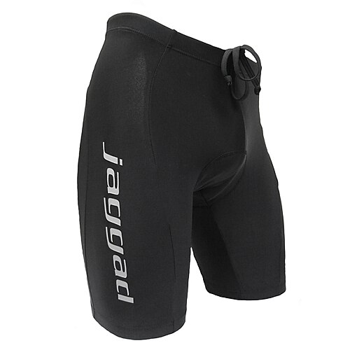 

Jaggad Men's Bike Shorts Cycling Padded Shorts Bike Shorts Pants Padded Shorts / Chamois with 3 Rear Pockets Mountain Bike MTB Road Bike Cycling Breathable Quick Dry Reflective Strips Black Sports